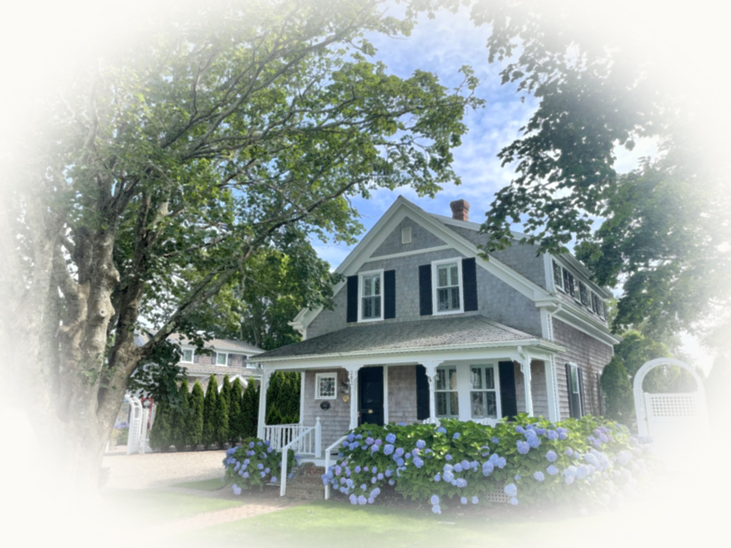 Cape Cod custom house portrait